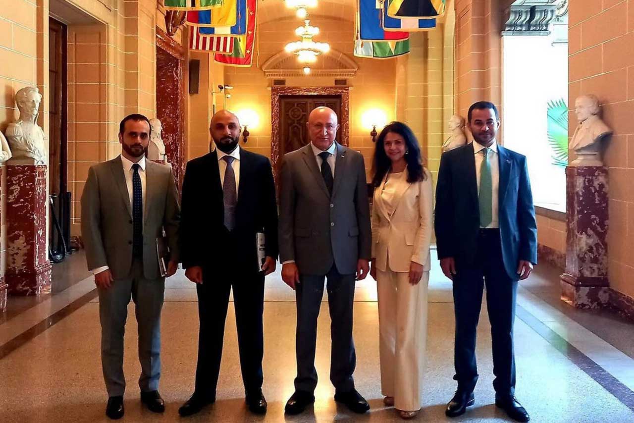 DIHAD Delegation Led by H.E. Amb. Prof. Abdulsalam AlMadani Meets with Ms. Gisela Vergara from OAS