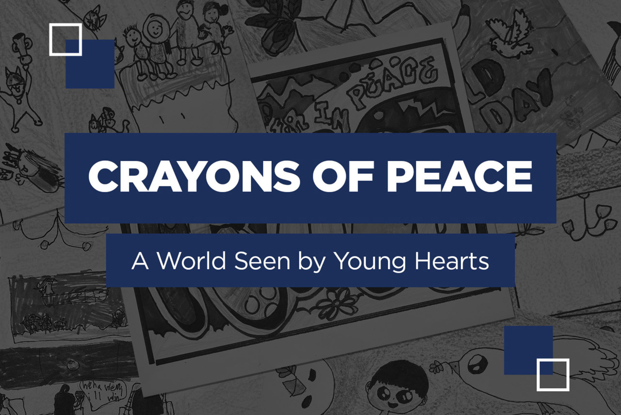Emirati Children Express through Their Paintings Ways to Bridge Peace