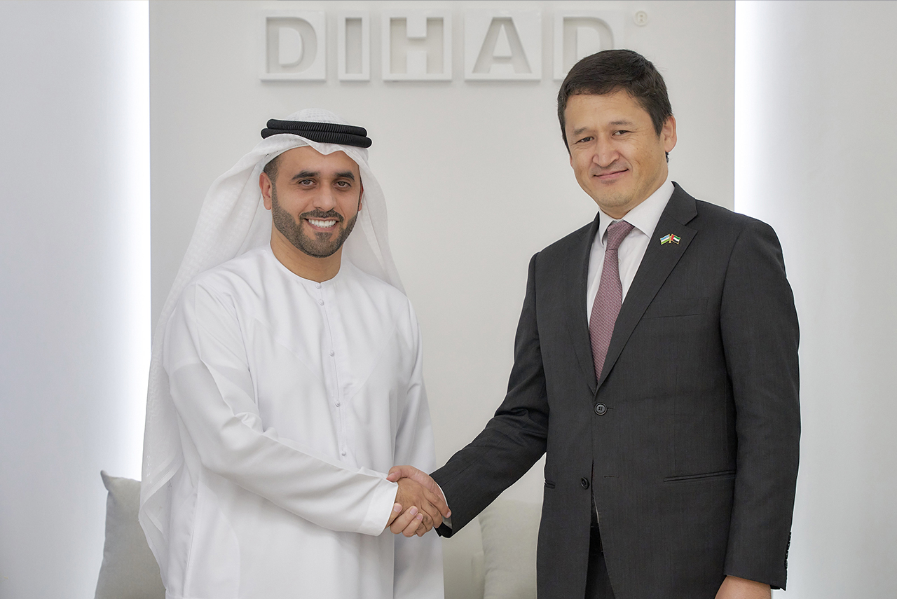 DIHAD Director-General Meets with Ambassador Extraordinary and Plenipotentiary of the Republic of Uzbekistan to the UAE
