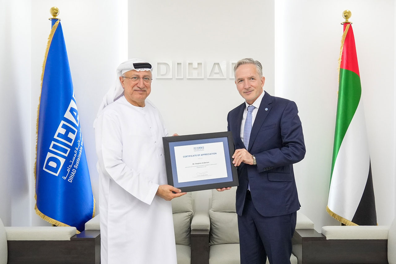 H.E. Amb. Prof. Abdulsalam AlMadani Bids Farewell to WFP UAE Director Stephen Anderson Honoring His Remarkable Career