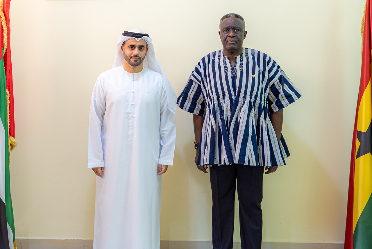 Eng. Khaled Al Attar Meets H.E. Hammed Rashid Tunde Ali to Discuss Ghana’s Participation in DIHAD 2026